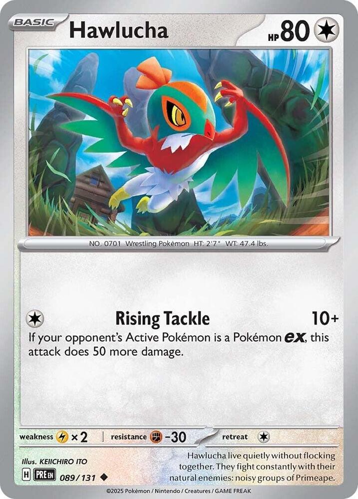 Hawlucha (089/131) [Scarlet & Violet: Prismatic Evolutions] Reverse Holofoil