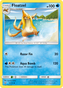 Floatzel (23/73) [Sun & Moon: Shining Legends] Reverse Holofoil