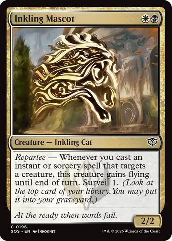 Inkling Mascot [Secrets of Strixhaven] Foil