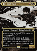 Fire Lord Zuko (Borderless) [Avatar: The Last Airbender] Foil