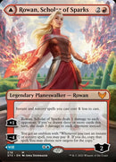Rowan, Scholar of Sparks // Will, Scholar of Frost (Borderless) [Strixhaven: School of Mages] Foil