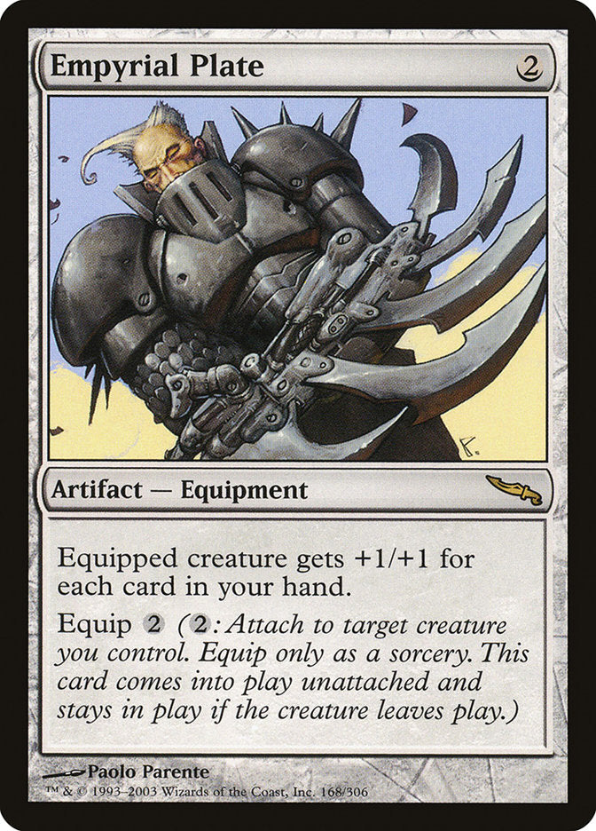 Empyrial Plate [Mirrodin] Foil