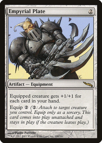 Empyrial Plate [Mirrodin] Foil