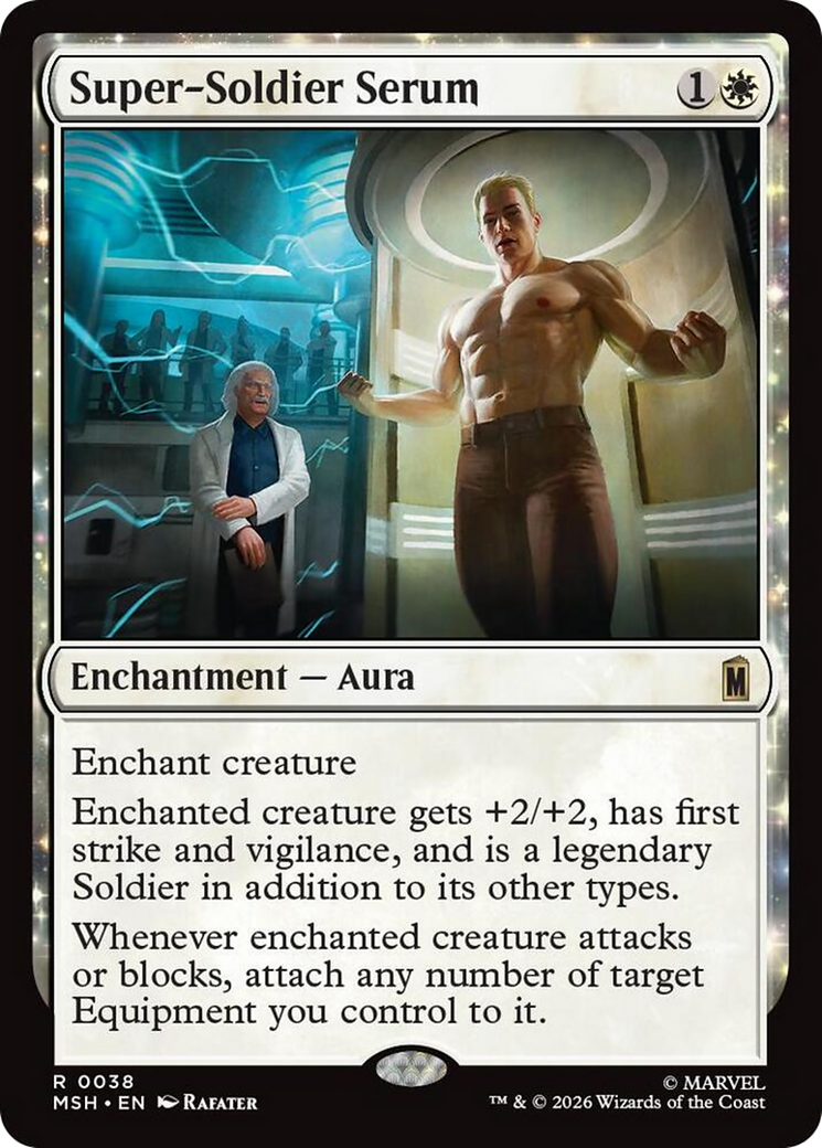 Super-Soldier Serum [Marvel Super Heroes] Foil