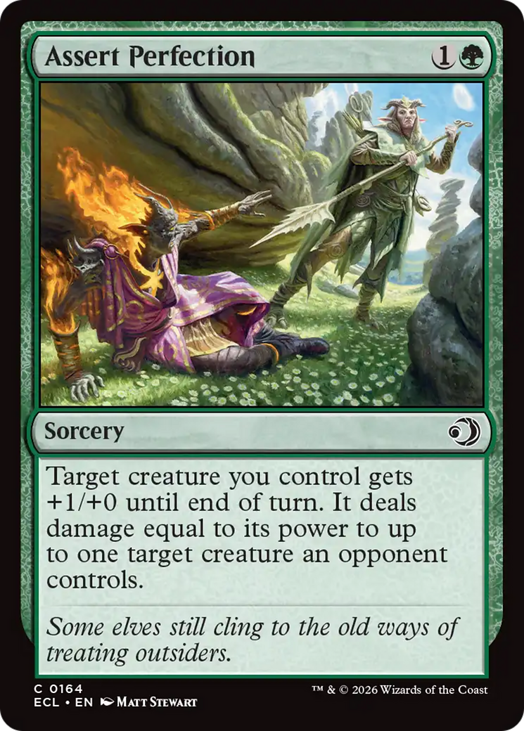 Assert Perfection [Lorwyn Eclipsed] Foil