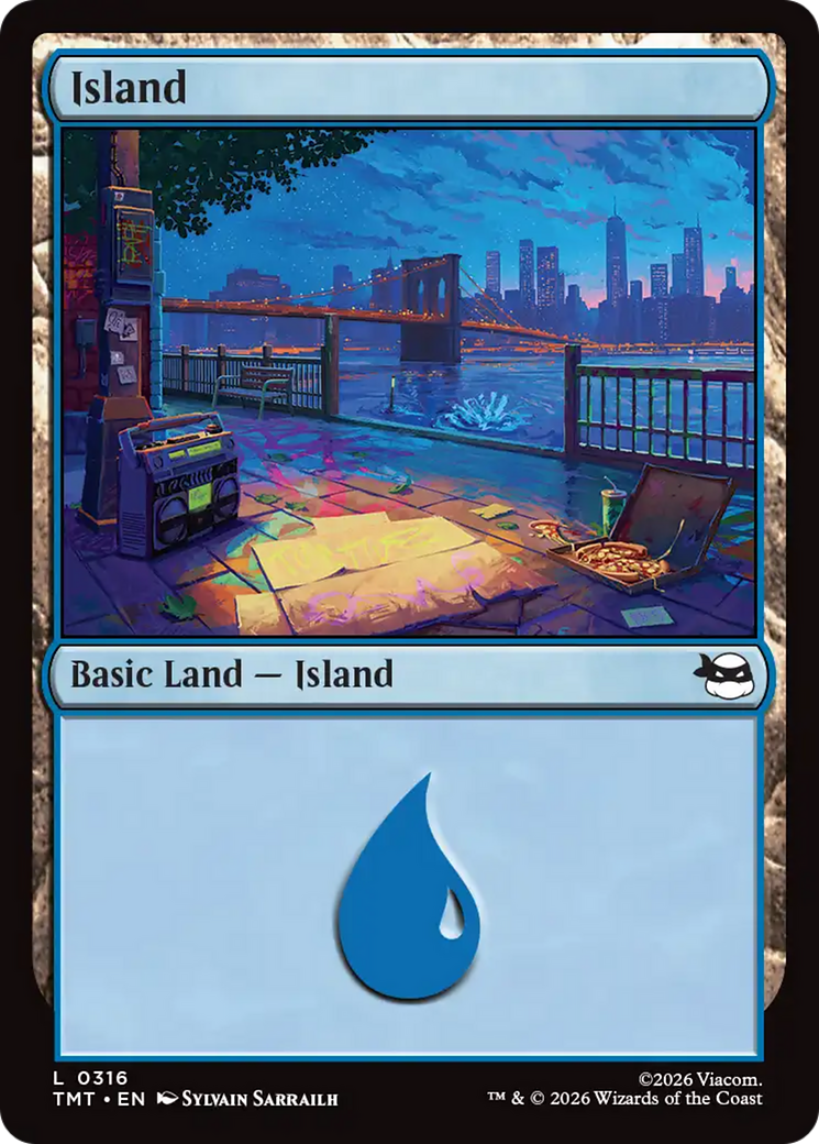 Island (0316) [Teenage Mutant Ninja Turtles] Foil