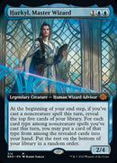 Hurkyl, Master Wizard (Extended Art) [The Brothers' War] Foil