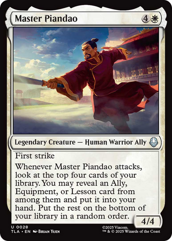 Master Piandao [Avatar: The Last Airbender] Foil