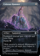 Colossus Hammer (Borderless) [The Lost Caverns of Ixalan Commander] Foil