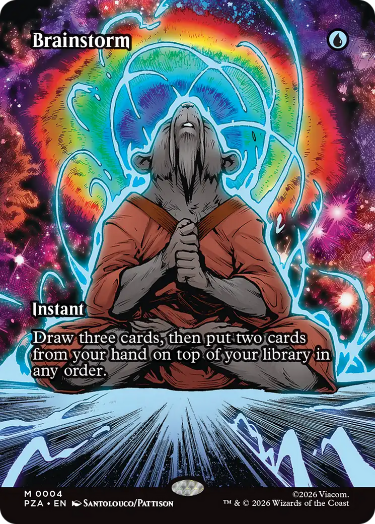 Brainstorm (Borderless) [Teenage Mutant Ninja Turtles Eternal-Legal] Foil