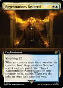 Regenerations Restored (Extended Art) [Doctor Who] Foil