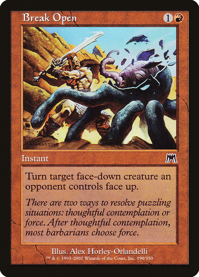 Break Open [Onslaught] Foil