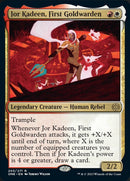 Jor Kadeen, First Goldwarden [Phyrexia: All Will Be One] Foil