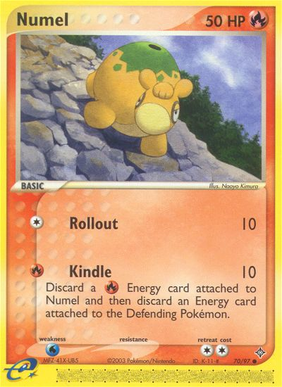 Numel (70/97) [EX: Dragon] Reverse Holofoil