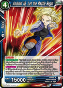 Android 18, Let the Battle Begin (EB1-20) [Battle Evolution Booster] Parallel Foil