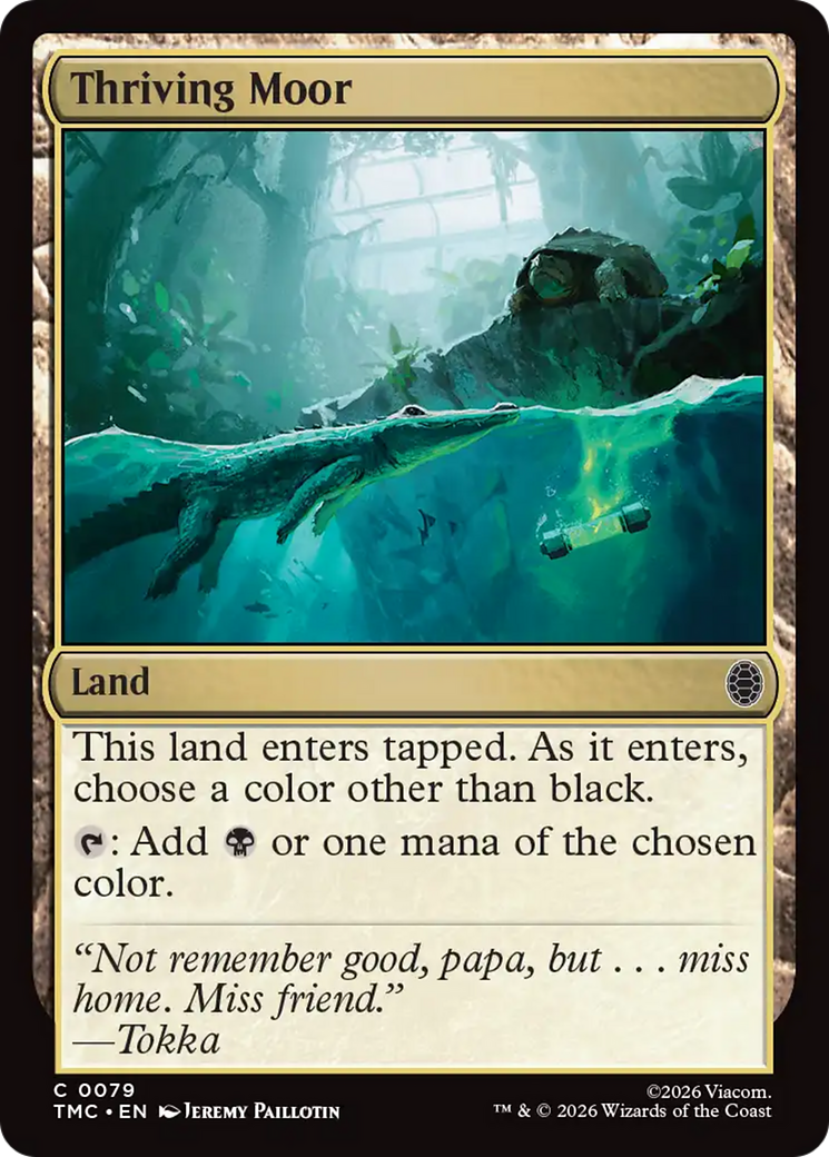 Thriving Moor [Teenage Mutant Ninja Turtles Commander] Foil