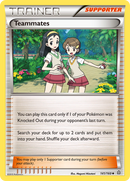 Teammates (141/160) [XY: Primal Clash] Reverse Holofoil