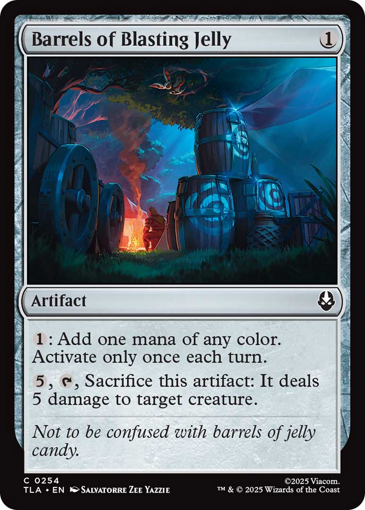 Barrels of Blasting Jelly [Avatar: The Last Airbender] Foil