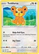 Teddiursa (138/189) [Sword & Shield: Darkness Ablaze] Reverse Holofoil