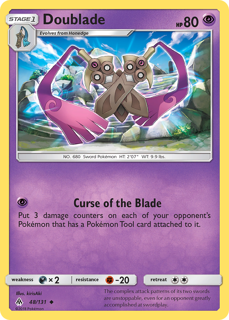 Doublade (48/131) [Sun & Moon: Forbidden Light] Reverse Holofoil