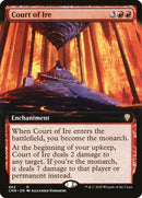 Court of Ire (Extended Art) [Commander Legends] Foil