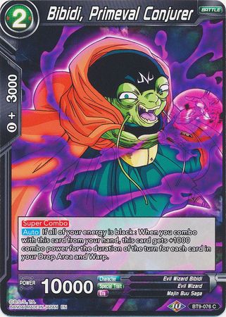 Bibidi, Primeval Conjurer (BT9-076) [Universal Onslaught] Parallel Foil