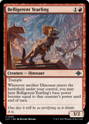 Belligerent Yearling [The Lost Caverns of Ixalan] Foil