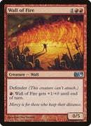 Wall of Fire [Magic 2010] Foil