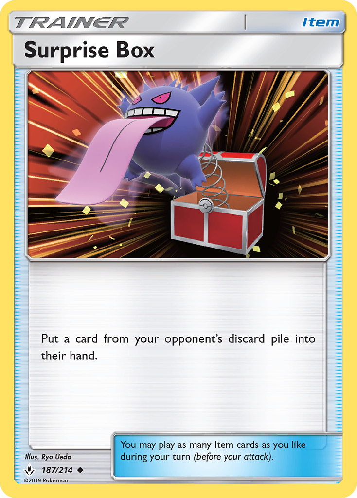 Surprise Box (187/214) [Sun & Moon: Unbroken Bonds] Reverse Holofoil