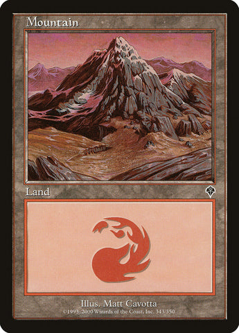 Mountain (343) [Invasion] Foil