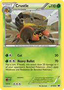 Crustle (8/108) [Black & White: Dark Explorers] Reverse Holofoil