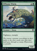 Elfhame Wurm [Dominaria United] Foil