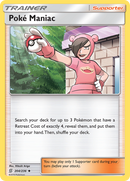 Poke Maniac (204/236) [Sun & Moon: Unified Minds] Reverse Holofoil