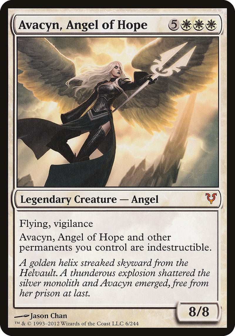 Avacyn, Angel of Hope (Oversized) [Open the Helvault] Foil