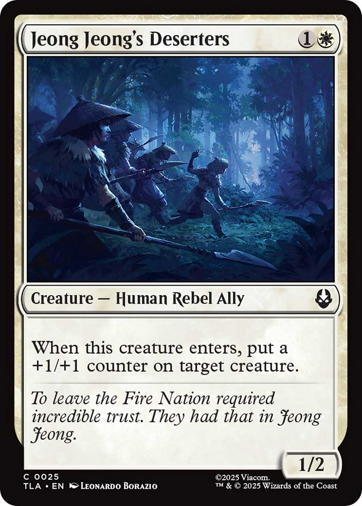 Jeong Jeong's Deserters [Avatar: The Last Airbender] Foil
