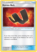 Karate Belt (201/236) [Sun & Moon: Unified Minds] Reverse Holofoil