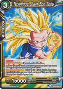 Technique Chain Son Goku (BT10-098) [Rise of the Unison Warrior] Parallel Foil
