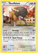 Bouffalant (91/114) [Black & White: Base Set] Reverse Holofoil