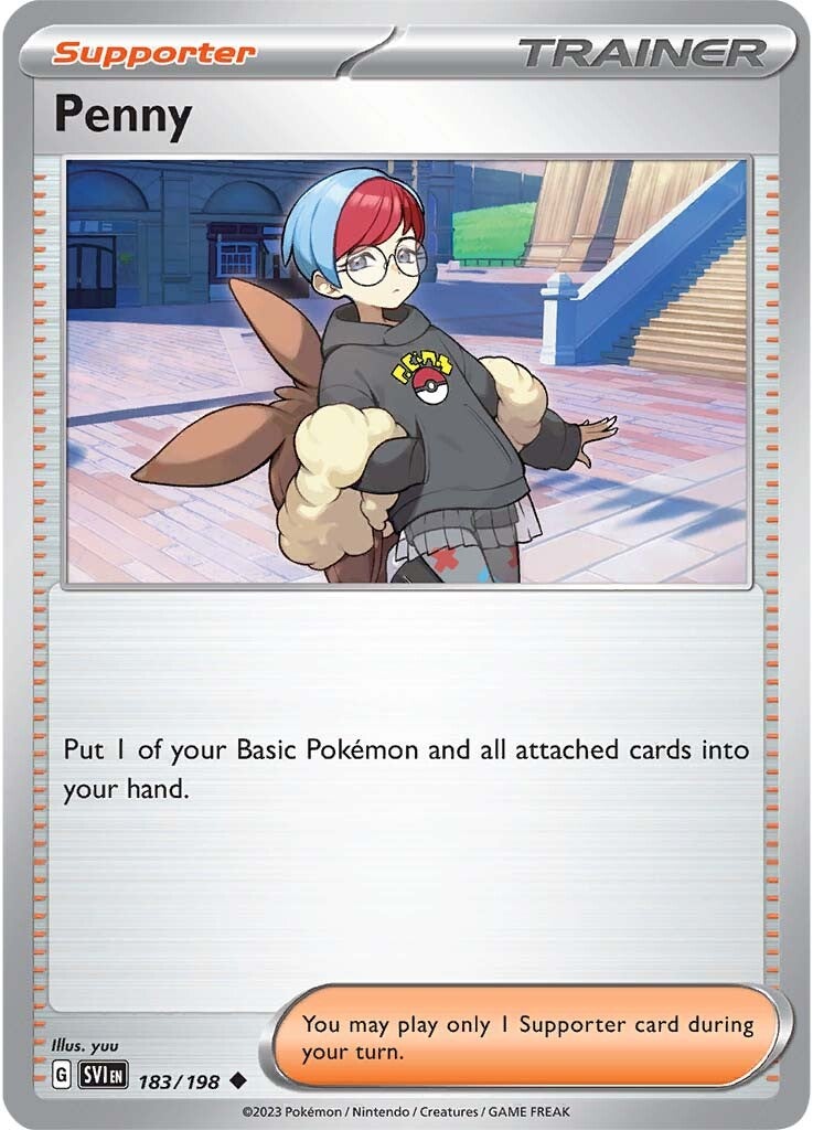 Penny (183/198) [Scarlet & Violet: Base Set] Reverse Holofoil