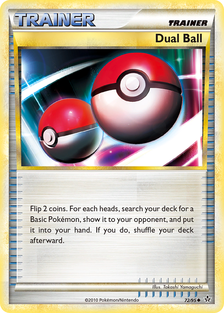 Dual Ball (72/95) [HeartGold & SoulSilver: Unleashed] Reverse Holofoil