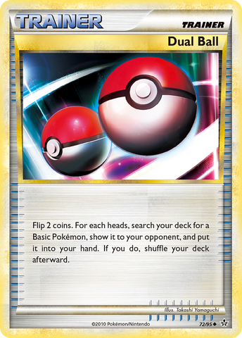 Dual Ball (72/95) [HeartGold & SoulSilver: Unleashed] Reverse Holofoil
