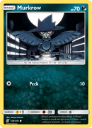 Murkrow (129/236) [Sun & Moon: Unified Minds] Reverse Holofoil