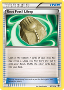Root Fossil Lileep (87/101) [Black & White: Plasma Blast] Reverse Holofoil
