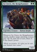 Syr Faren, the Hengehammer [Throne of Eldraine] Foil