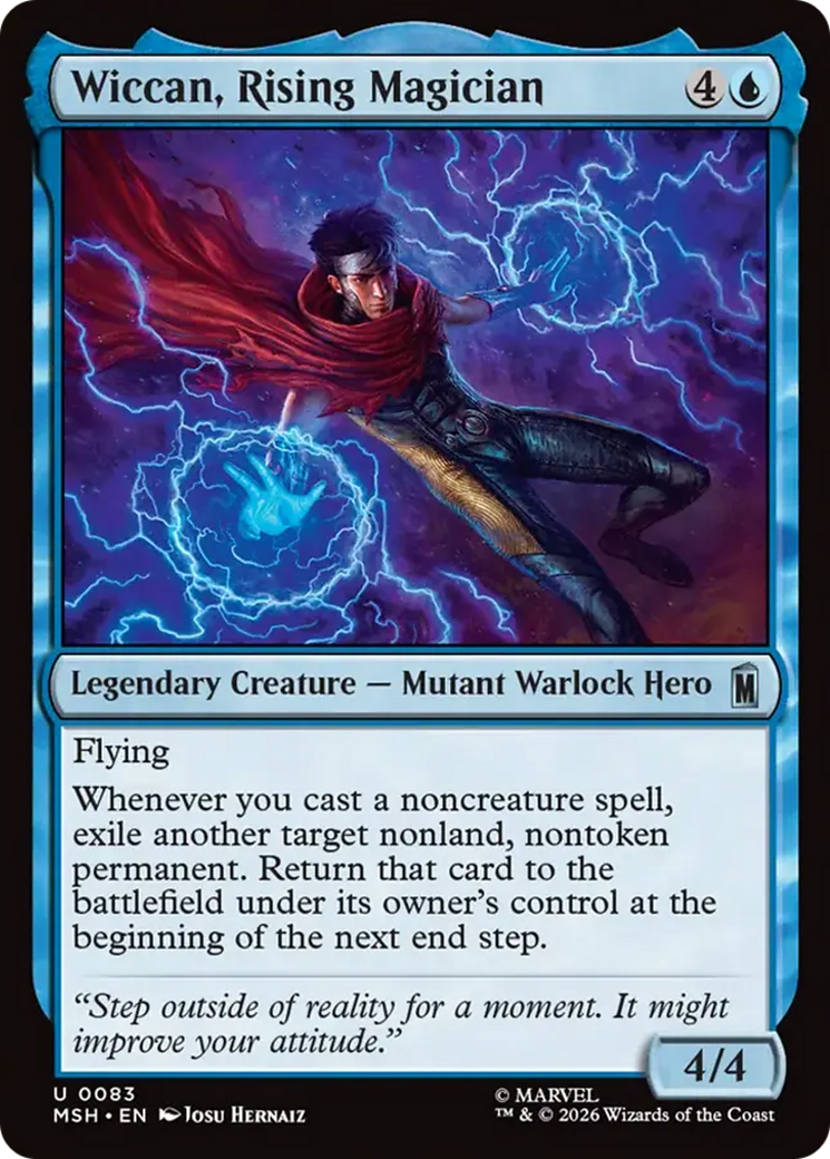 Wiccan, Rising Magician [Marvel Super Heroes] Foil