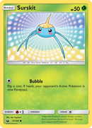 Surskit (15/168) [Sun & Moon: Celestial Storm] Reverse Holofoil