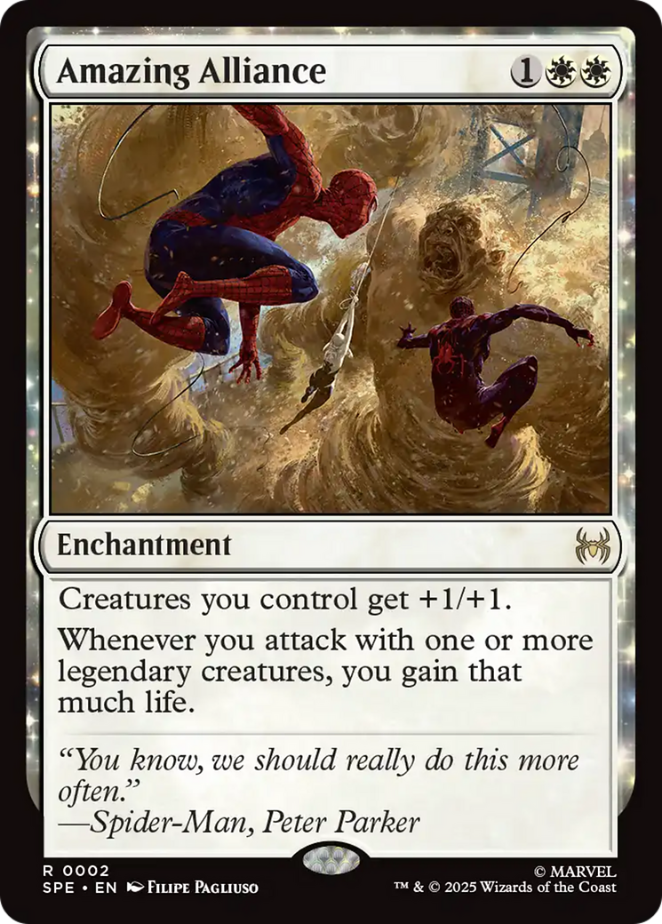 Amazing Alliance [Marvel's Spider-Man: Eternal-Legal] Foil