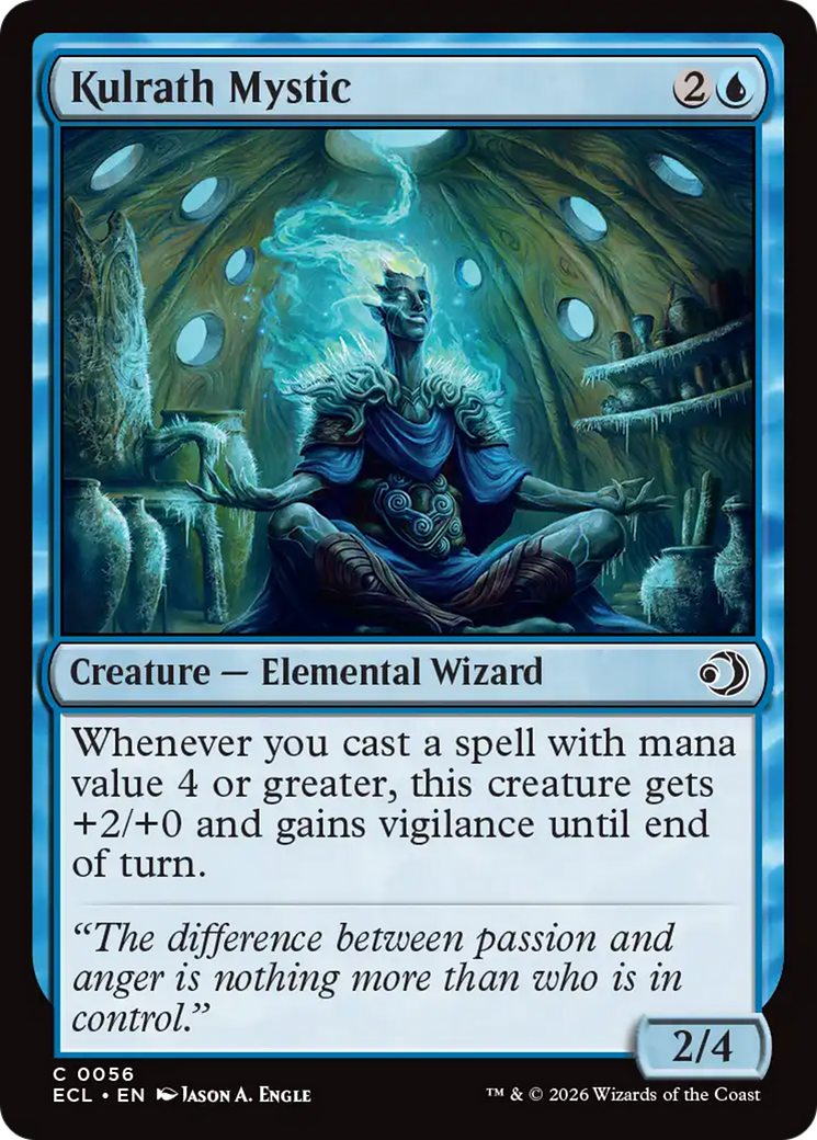 Kulrath Mystic [Lorwyn Eclipsed] Foil