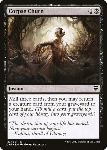 Corpse Churn [Commander Legends] Foil