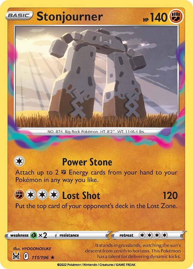 Stonjourner (111/196) [Sword & Shield: Lost Origin] Reverse Holofoil
